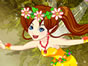 This cute flower fairy needs a new dress for the party tonight. Could you help  her choose the most beautiful dress? Don't forget to give her a new hairstyle and  some bling bling accessories, too! Have fun!      
