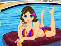 Cutie on Pool Cutie on Pool