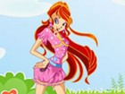 Princess Bloom is a character from Winx Club. She is the show's main protagonist and is the informal leader of the Winx, as well as the Princess of Domino and the keeper of the Dragon Flame. You can dress up Winx club fairy girl bloom with winx style clothes by playing this cool winx club Bloom stle game.