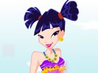 Musa is from the planet melody , where she once lived. Her mother died when she was very young. She loves her father, but they do not always get along well. Dress up winx club girl Musa with nice and fashionable clothes.