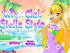 Play Winx Club Stella Style Dress up Game and dress up famous winx girl Stella with winx style clothes and accessories.